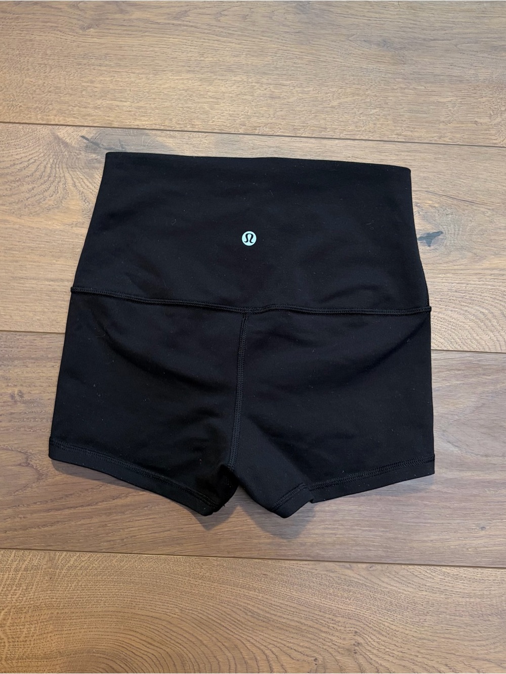Lululemon High-Rise Black Athletic Shorts